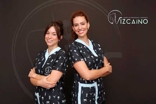 Representantes del Centro de Fisioterapia y osteopatía Vizcaino